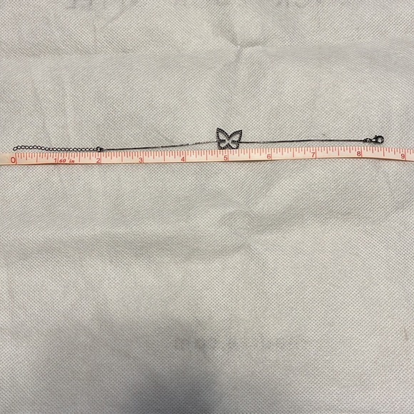 Hypoallergenic Butterfly Bracelete with Gemstones 💎 - Picture 3 of 5